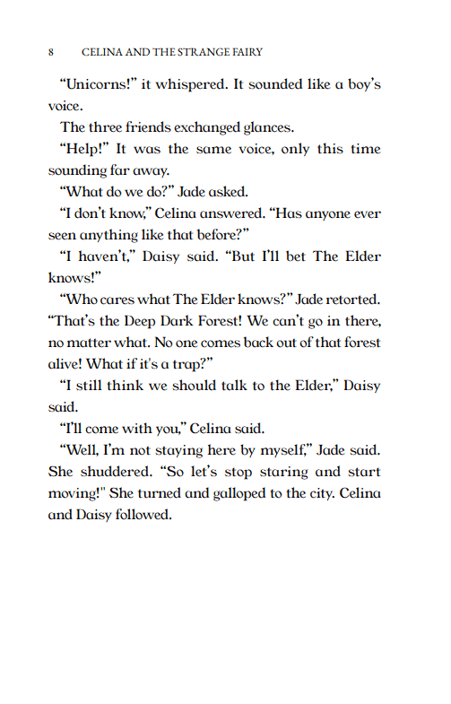Celina and the Strange Fairy Chapter 1 page 8